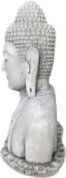 Artikelbild 12 des Artikels “Naufal - Buddha Büste, 50 cm H | Steinguss “